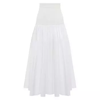 Хлопковая юбка Alexander McQueen