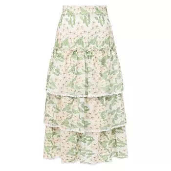 Хлопковая юбка Alexis