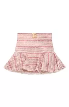 Хлопковая юбка Balmain