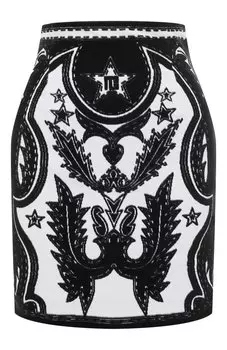 Хлопковая юбка Balmain