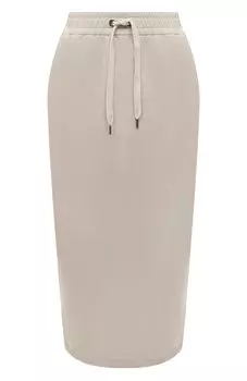 Хлопковая юбка Brunello Cucinelli