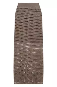 Хлопковая юбка Brunello Cucinelli