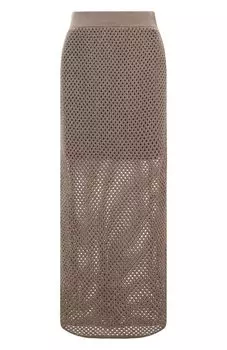 Хлопковая юбка Brunello Cucinelli