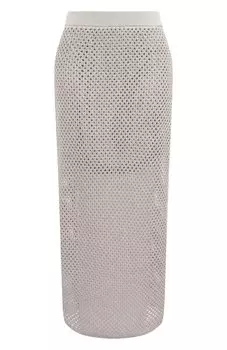 Хлопковая юбка Brunello Cucinelli