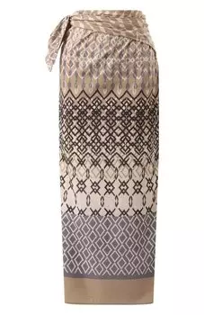 Хлопковая юбка Brunello Cucinelli