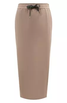 Хлопковая юбка Brunello Cucinelli