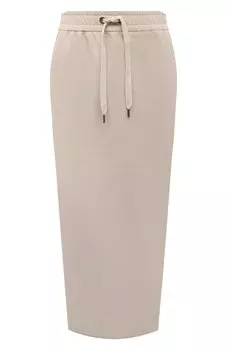 Хлопковая юбка Brunello Cucinelli