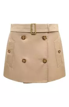 Хлопковая юбка Burberry