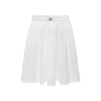 Хлопковая юбка Dolce &amp; Gabbana