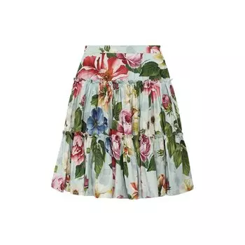 Хлопковая юбка Dolce &amp; Gabbana