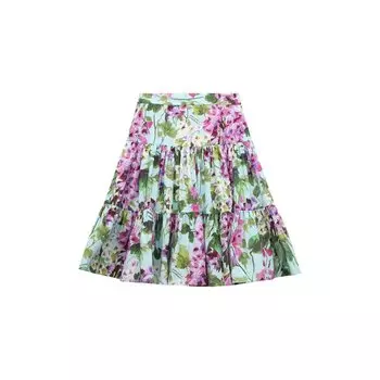Хлопковая юбка Dolce &amp; Gabbana