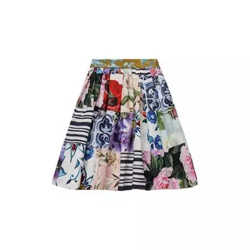 Хлопковая юбка Dolce &amp; Gabbana