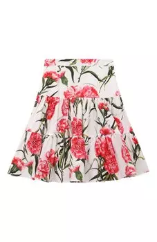 Хлопковая юбка Dolce & Gabbana