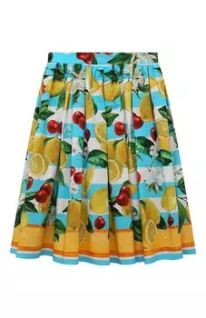 Хлопковая юбка Dolce & Gabbana