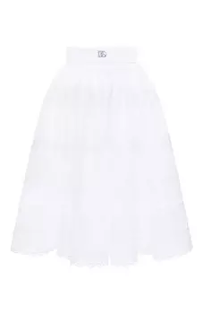 Хлопковая юбка Dolce & Gabbana
