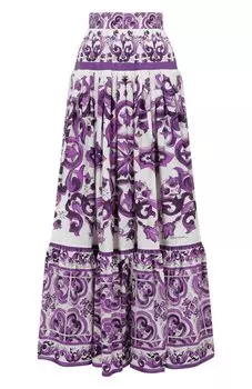 Хлопковая юбка Dolce & Gabbana