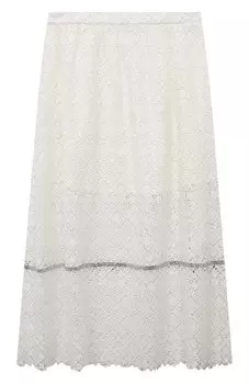 Хлопковая юбка Elie Saab junior