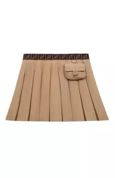 Хлопковая юбка Fendi
