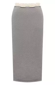 Хлопковая юбка Jil Sander