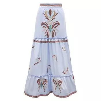 Хлопковая юбка Lug Von Siga