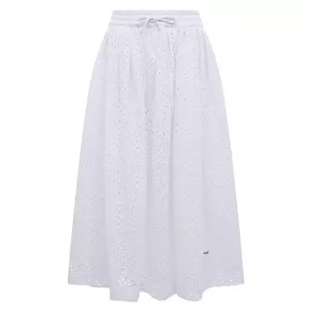 Хлопковая юбка Miu Miu