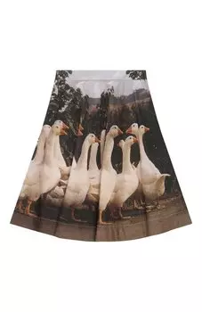 Хлопковая юбка Moschino