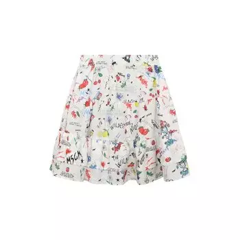 Хлопковая юбка MSGM kids