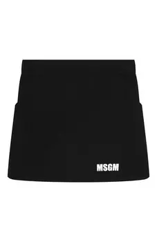 Хлопковая юбка MSGM kids
