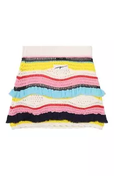 Хлопковая юбка MSGM kids