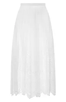 Хлопковая юбка Valentino