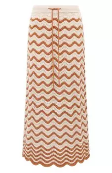 Хлопковая юбка Zimmermann