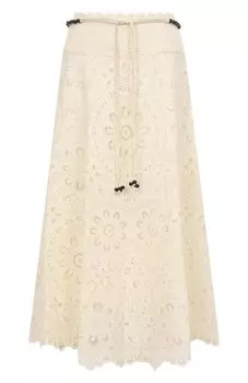 Хлопковая юбка Zimmermann