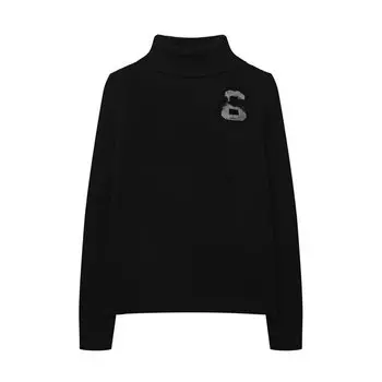 Хлопковая водолазка MM6