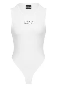 Хлопковое боди Comme des Fuckdown