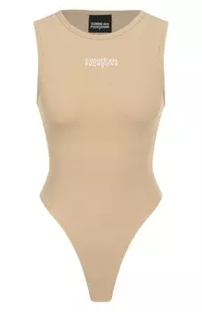 Хлопковое боди Comme des Fuckdown