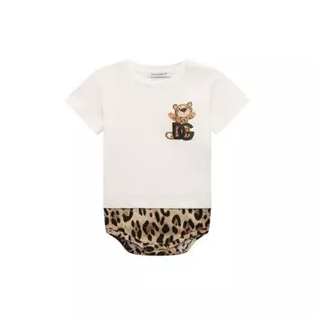 Хлопковое боди Dolce & Gabbana