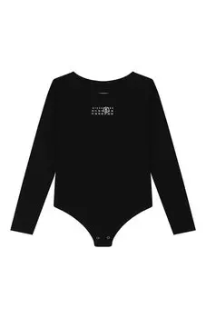 Хлопковое боди MM6