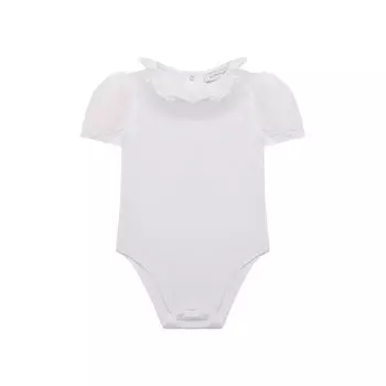 Хлопковое боди Monnalisa