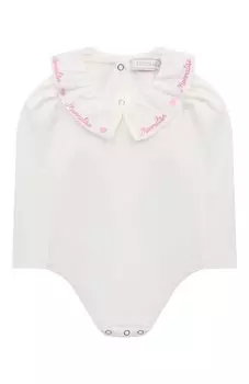 Хлопковое боди Monnalisa