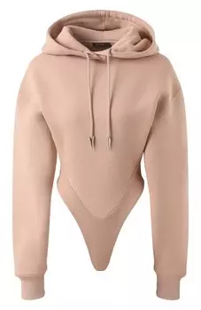 Хлопковое боди Mugler