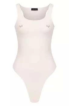 Хлопковое боди Mugler