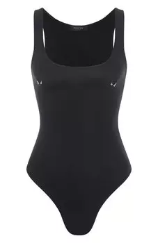 Хлопковое боди Mugler