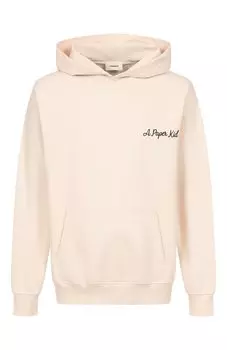 Хлопковое худи A Paper Kid