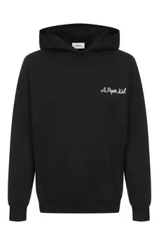 Хлопковое худи A Paper Kid