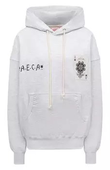 Хлопковое худи AECA WHITE