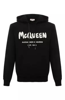 Хлопковое худи Alexander McQueen