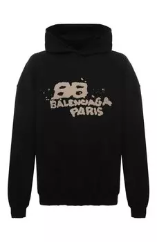 Хлопковое худи Balenciaga
