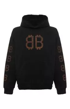 Хлопковое худи Balenciaga