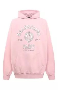 Хлопковое худи Balenciaga