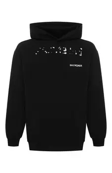 Хлопковое худи Balenciaga